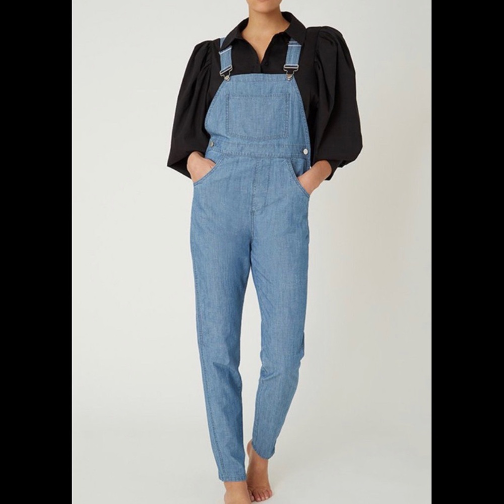 WeWoreWhat Linen Overalls